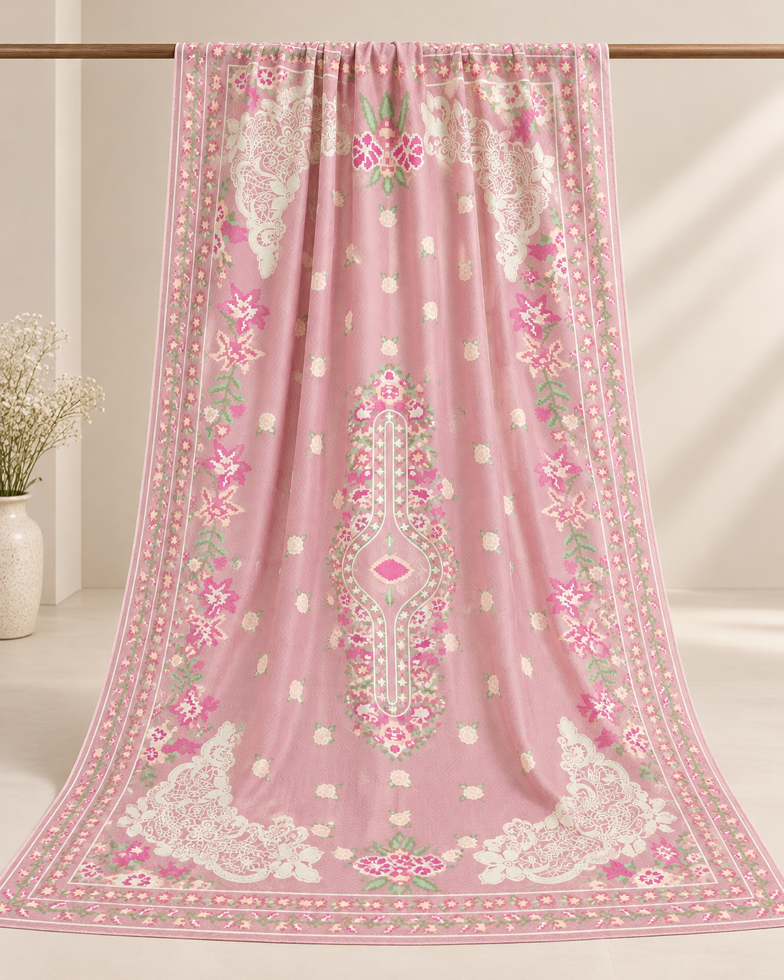 Rose Heirloom – Embroidered 3-Piece Suit