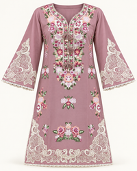 Rose Heirloom – Embroidered 3-Piece Suit
