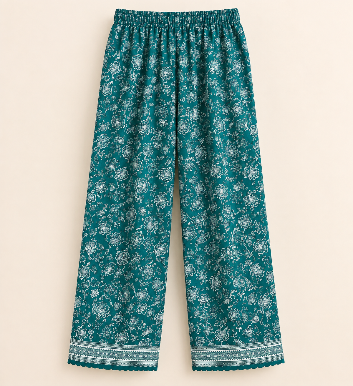 Emerald Blossom 3-Piece Frock Suit