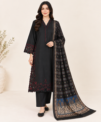 Black Orchid 3-Piece Suit Dhannak